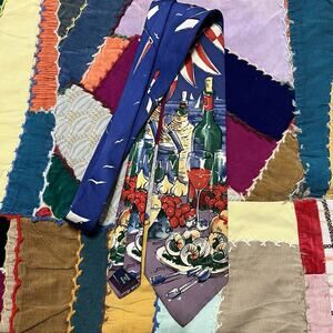 Polo Ralph Lauren Dinner Table Design Silk Tye